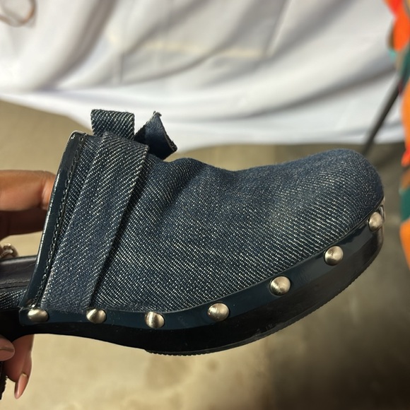 Coach Poppy denim clogs - Picture 5 of 6